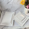 Rectangular sizes plates kitchenware